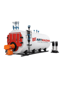 Sıvı & Gaz Yakıtlı Buhar Kazanı
